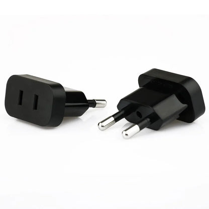 1pcs 4.8/4.0mm Power Plug Adapter US To EU Europe Plug Power Converter Travel Charge Adapter US to EU Adapter Electrical Socket