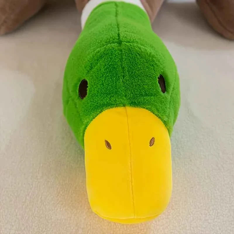 Cute Duck Plush Toy Pillow – Fluffy Soft Goose Stuffed Animal for Sleep & Home Decor