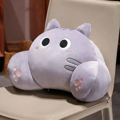 Thickened Cat Back Cushion Siamese Calico Cat Sofa Bed Home