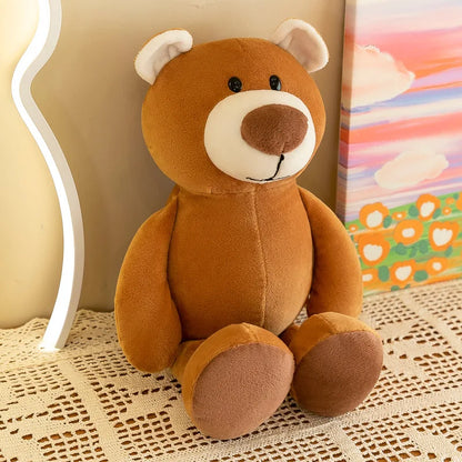 Stuffed Plush Animals Toys Soft Dolls Jungle Lion Elephant Tiger Dog Fox Monkey Deer Children Gift Kawaii Baby Kids Hobbie Toys