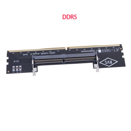 DDR3 DDR4 DDR5 Memory Test Adapter Card Laptop Computer RAM to Desktop Motherboard Converter  Stable Memory Test Transfer Card