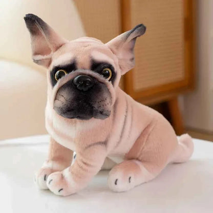 Kawaii Plush Dog Soft Toy (7.9 in) - Dalmatian/Bulldog/Chihuahua Stuffed Animal Gift