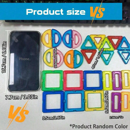 Magnetic Building Blocks - STEM Educational Toys for Kids Aged 4-12