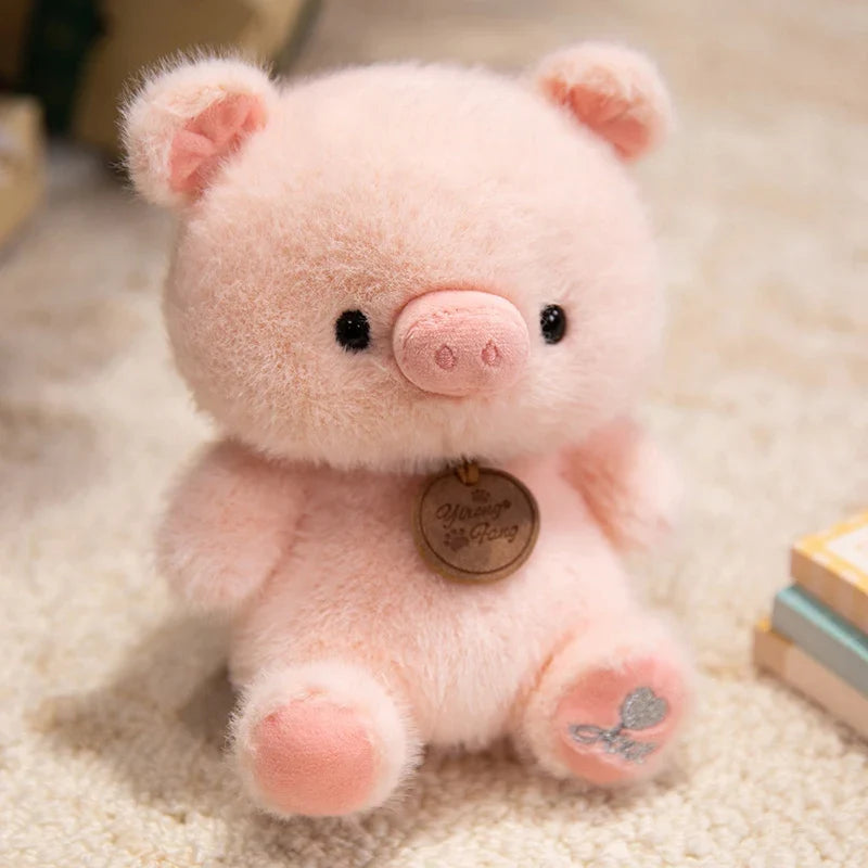 Cute Sitting Animals Red Panda Fox Sloth Cat Plush Toys Soft Plush Dolls Stuffed Capybara Pig Plushie Baby Toys Gifts for Kids