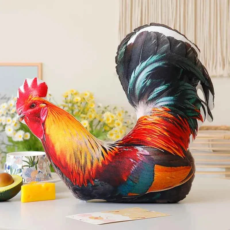 Simulation 3D Birds Plush Toys Soft Stuffed Animals Goose
