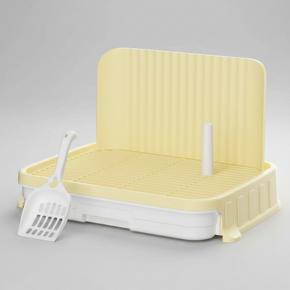 Indoor Dog Potty Training Tray – No Leak Design with High Protection Wall