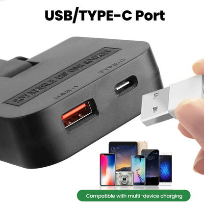 180° Rotatable Travel EU Extension Socket 3-in-1 Universal Power Converter European Standard Wireless Outlet Adapter 250V 2500W