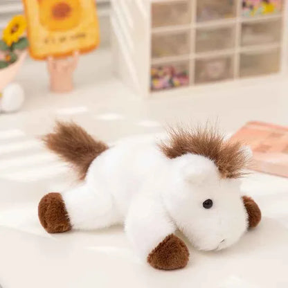 Kawaii Cartoon Plush Wrist Rest Doll (7 in) - Horse, Duck, Cow, Frog Stuffed Animal Office Companion