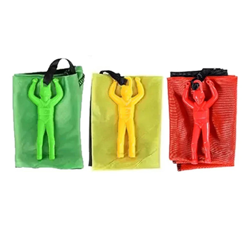 Parachute Toys for Kids Tangle Free Outdoor Flying Parachute Men Outside Toys Easter Basket Stuffers Idea Unique Boy Girl Gift