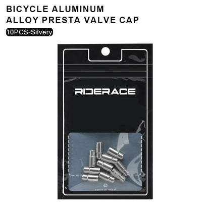 2/4/10Pcs Bicycle Tire Valve Cap Dustproof Lightweight Aluminum Alloy MTB Road Bike Tube Tyre Gas Nozzle Cover For FV Presta