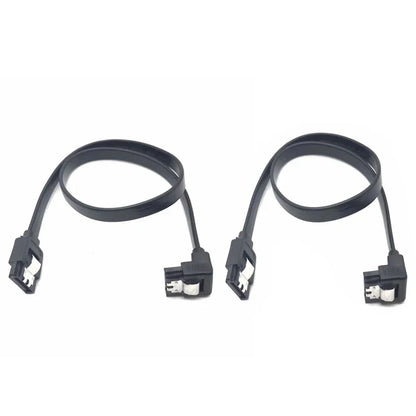 1-10PCS 50CM SATA 3.0 Data Cable High-speed Sata III Cable Adapter Connection Converter For SATA HDD SSD CD Drive Writer Desktop