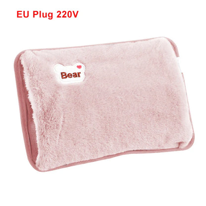 Electric Hot Water Bag Winter Portable Soft Electric Hand Warmer Rechargeable Reusable Explosion-Proof Warming Hand Pillow