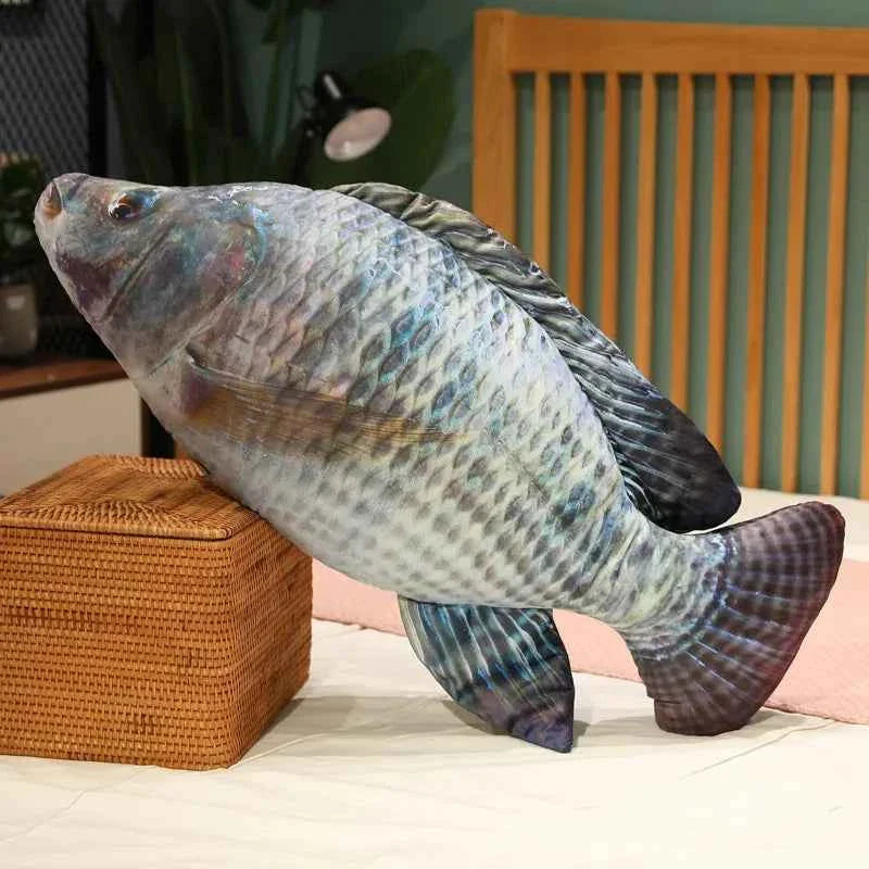 Giant Funny Carp Fish Plush Pillow (11.8-39.4 in) - Soft Simulation Sleep Cushion Gift