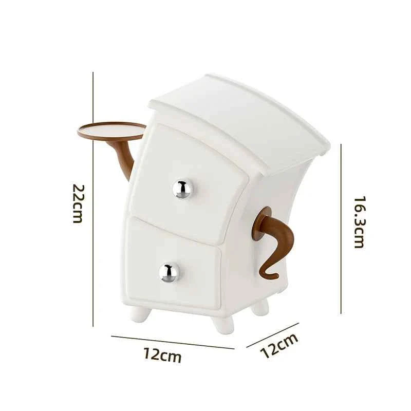 Creative Desktop Jewelry Box Small Items Storage Box Cute