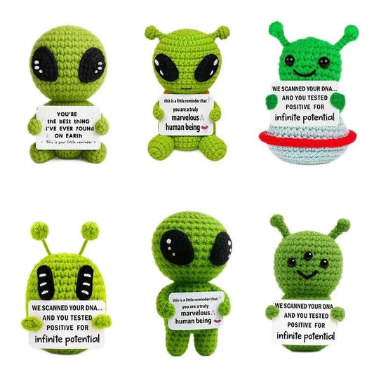 Creative Alien Doll Desktop Decoration Ornaments Handmade