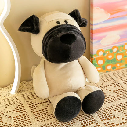 Stuffed Plush Animals Toys Soft Dolls Jungle Lion Elephant Tiger Dog Fox Monkey Deer Children Gift Kawaii Baby Kids Hobbie Toys
