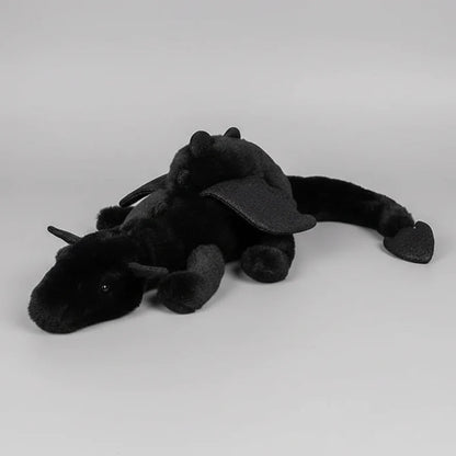 Large Soft Rainbow Dragon Plush Toy - Sky Flying Stuffed Animal Pillow Gift