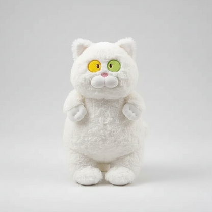 Kawaii Fat Cat Plush Toy – Soft Stuffed Animal Pillow