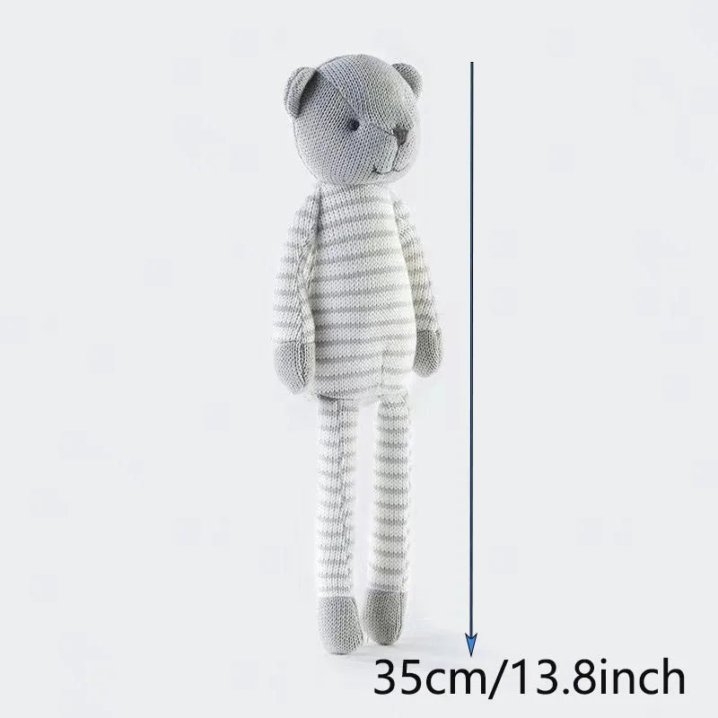 Soft Plush Bear Toys and Rabbit Toys Stuffed Animals Sleeping Mate and Comfort Dolls High Quality Kids Gift