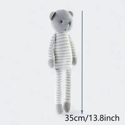 Soft Plush Bear Toys and Rabbit Toys Stuffed Animals Sleeping Mate and Comfort Dolls High Quality Kids Gift