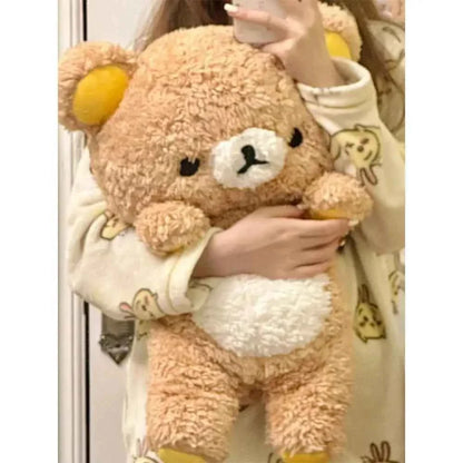 Big Size Rilakkuma Plush Toy (23.6/31.5 in) - Kawaii Relax Bear Stuffed Cushion Gift