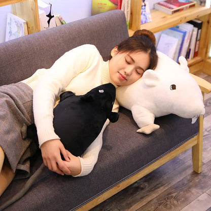 Lifelike Mouse Plush Toy – Soft Stuffed Animal Pillow (7.9"-23.6")