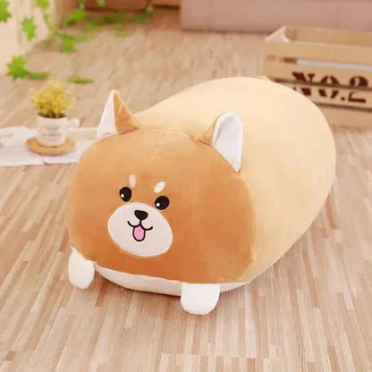Soft Animal Corner Bio Plush Pillow (11.8-35.4 in) - Cute Dog/Cat/Unicorn Cushion Gift