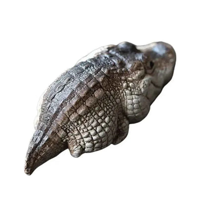 Mini Chubby Crocodile Figurine Realistic Little Gift