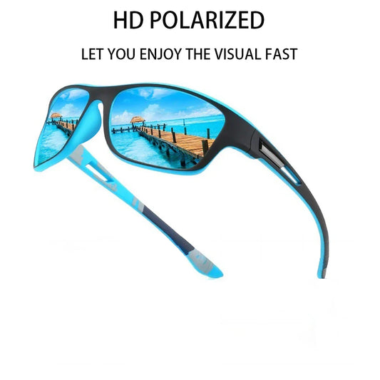 Gafas de sol polarizadas para pesca para hombres y mujeres, ciclismo, conducción, senderismo, gafas de sol antirreflejos UV400 con lentes TAC, 1 unidad