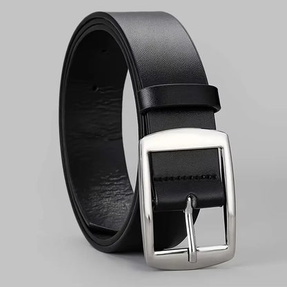 Fashion Luxury Belt for Men PU Leather Belt Metal Pin Buckle High Quality Brand Designer Waist Strap Belt For Jeans Women's Belt