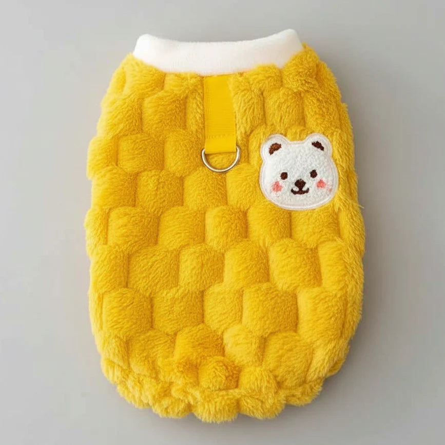 Warm Hairless Cat Sweater Vest – Soft Cardigan for Sphynx Cats