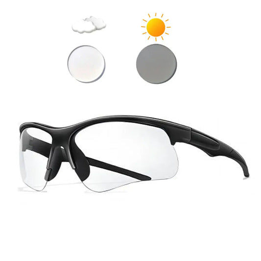 Nuevas gafas de sol fotocromáticas para ciclismo, hombre y mujer, gafas de sol para bicicleta MTB, para exteriores, gafas de running, gafas deportivas para bicicleta, a prueba de viento