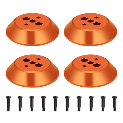 4PCS Aluminum Motor Cap Dust Protective Cover for DJI Avata 2 Drone Engine Scratchproof Protector for DJI Avata 2 Accessories