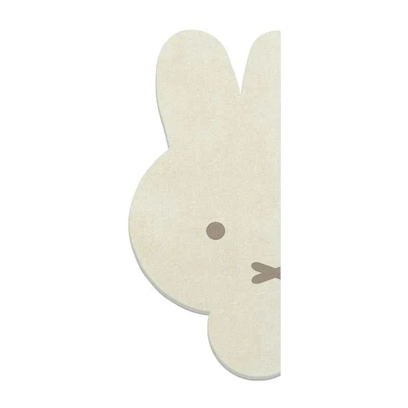 Cute Bunny Girls Heartfelt Bedside Rug Soft Toy Bedroom