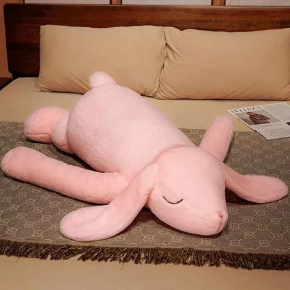 Lovely Giant Big Ear Bunny Plush Toy (35.4/43.3 in) - Soft Rabbit Stuffed Pillow Gift