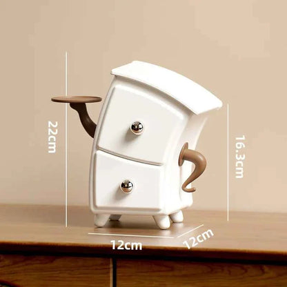 Creative Desktop Jewelry Box Small Items Storage Box Cute
