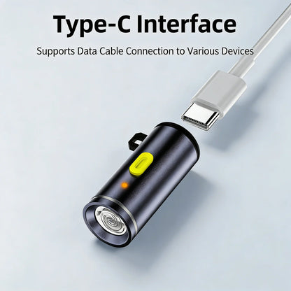 Mini USB-C Electric Lighter - Flameless Compact Portable For Air Travel & Outdoor Activities
