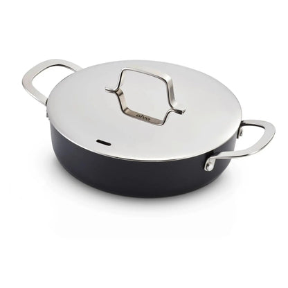 Ceramic Nonstick Sauté Pan with Lid, 3.5-Qt