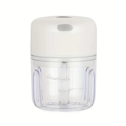 2026 250ml Mini Rechargeable Garlic Chopper Meat Grinder Durable and Sturdy Suitable for Crushing Garlic Chili Onions Minced Mea