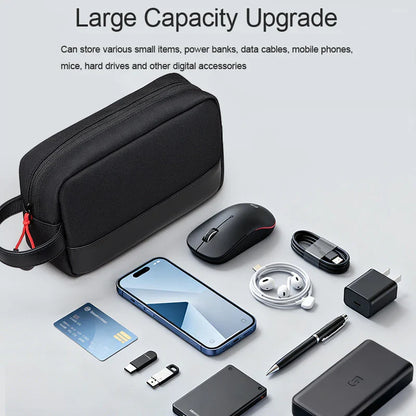 Cables Storage Bag Waterproof Digital Electronic Accessories Organizer Portable Travel Cable Organizer Bag for Mouse Power Bank