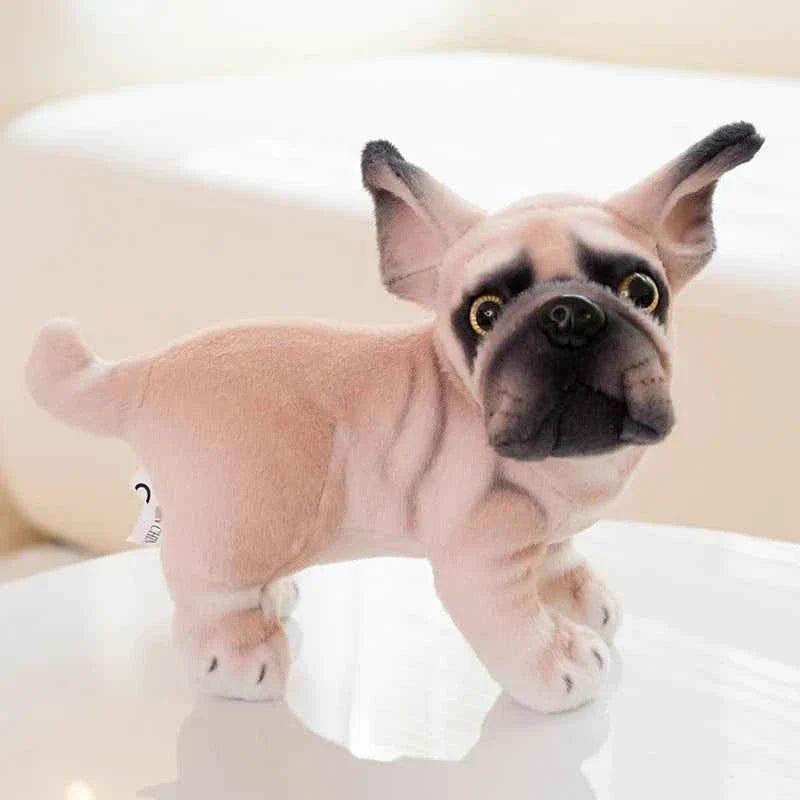 Kawaii Plush Dog Soft Toy (7.9 in) - Dalmatian/Bulldog/Chihuahua Stuffed Animal Gift
