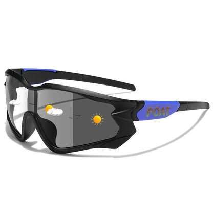 Fashion Brand Men Women Bicycle Photochromic Eyewear MTB Bike Fishing Running Cycling Sports Sunlasses Comfortable Goggles