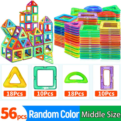 Magnetic Building Blocks - STEM Educational Toys for Kids Aged 4-12