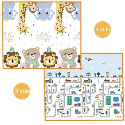 Non-toxic Baby Crawling Play Mats 200cm X180cm