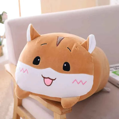 Soft Animal Corner Bio Plush Pillow (11.8-35.4 in) - Cute Dog/Cat/Unicorn Cushion Gift