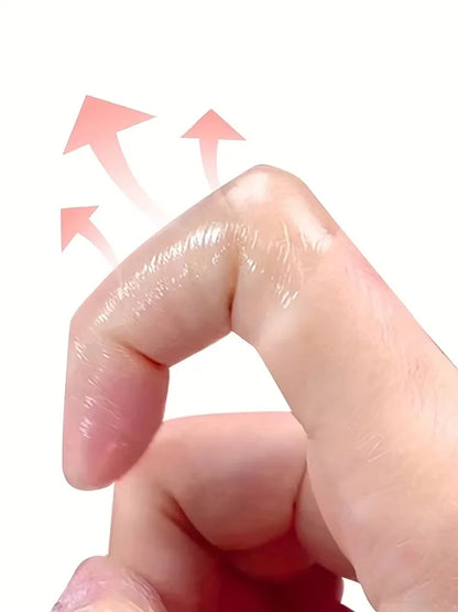 1 Roll Transparent Self-adhesive Tape Pu Material Bandage Portable Finger Protector Anti-friction Sticker For Bathing Daily Use