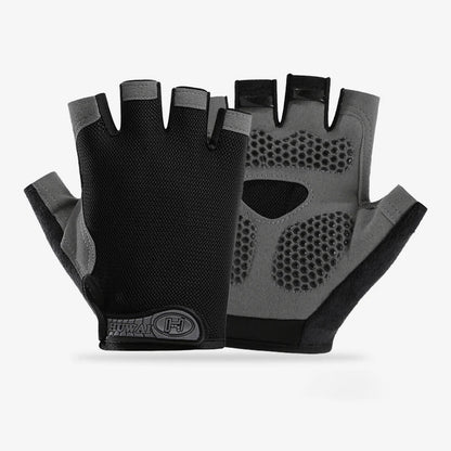 Men Cycling Bicycle Gloves Half Finger Gym Gloves Women Mitten Breathable Anti-slip Glove Fitness Sport Training Gloves