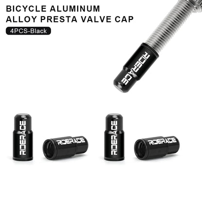2/4/10Pcs Bicycle Tire Valve Cap Dustproof Lightweight Aluminum Alloy MTB Road Bike Tube Tyre Gas Nozzle Cover For FV Presta