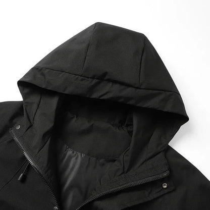 CHRLCK Unisex Outdoor Waterproof Jacket Windbreaker Coat Autumn Breathable Fishing Camping Windproof Jackets Men Women Clothing