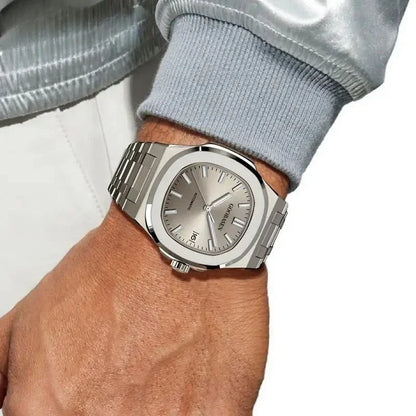 New 2026 Men's Quartz Wristwatch Luminous Man Watches Steel Strap Waterproof Wristwatches Men's Luxury Brand Watch